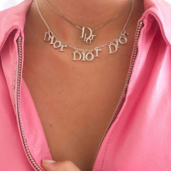 Dior Jewelry - ❌SOLD❌VINTAGE DIOR Silver Rhinestone Choker AUTHEN